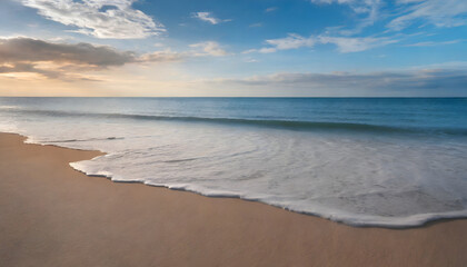 Fototapeta premium Beach at sunset
