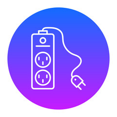 Power Strip Icon of Electrician Tools iconset.