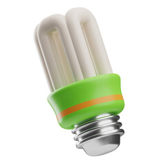 Electrical Tools Object Light Bulb 3D Illustration