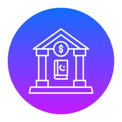 Fototapeta premium Islamic Banking Icon of Banking iconset.