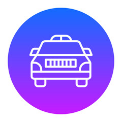 Police Car Icon of City Elements iconset.