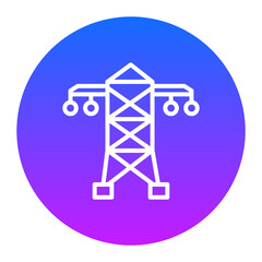 Electric Tower Icon of City Elements iconset.