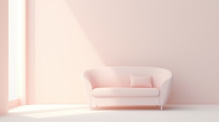 Fototapeta na wymiar Sofa in room interior design