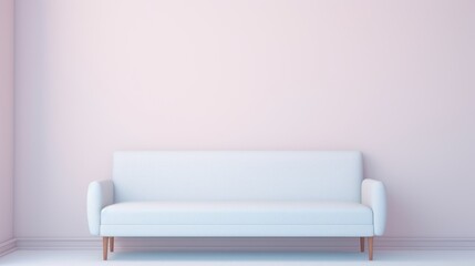Sofa in room interior design