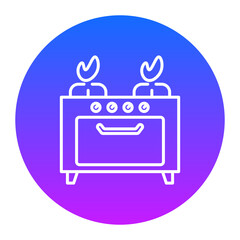 Gas Stove Icon of Homeware iconset.