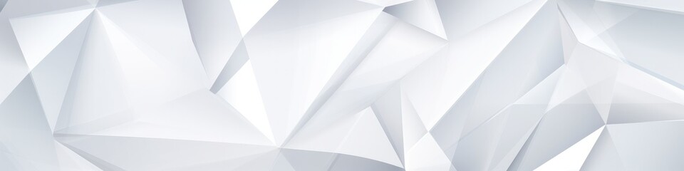 Abstract white Geometric background banner design straight