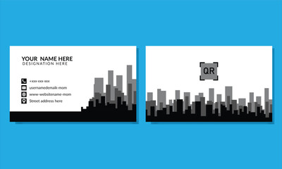 Minimalist New Business Card Design Minimalist New Visiting Card Design for Building Engineer cleac and vactor 