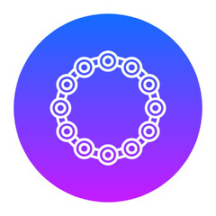 Tambourine Icon of Kindergarten iconset.