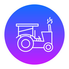 Tractor Icon of Village iconset.