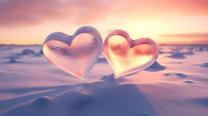 Fototapeta premium Valentine's Day, hearts, hearts, Valentine's Day background, wedding background
