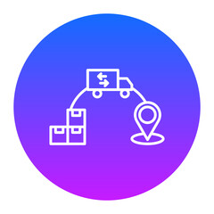 Supply Network Icon