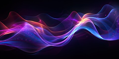 abstract background with RGB shining lights