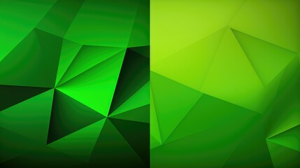 Obraz premium design gradient green background illustration vibrant fresh, nature foliage, spring summer design gradient green background