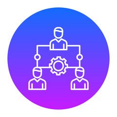 Employee Cooperation Icon