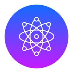 Atom Icon of Chemistry iconset.
