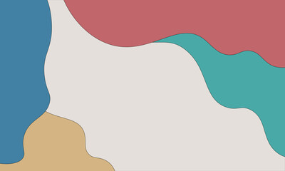 illustration of an background with hand drawn