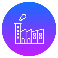 Obraz premium Factory Icon of Engineering iconset.