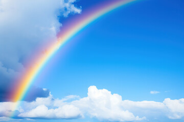 rainbow in the sky. Generative Ai