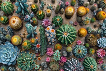 Fototapeta premium Serpentine Sculptures in the Sand