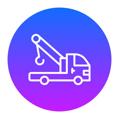 Tow Truck Icon of Car Repair iconset.
