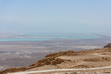Masada National Park, Israel, Middle East, Ancient Ruins