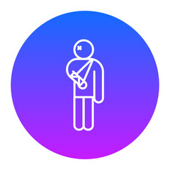 Disabled Person Icon of Immigration iconset.