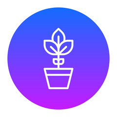 Plant Pot Icon of Interior iconset.