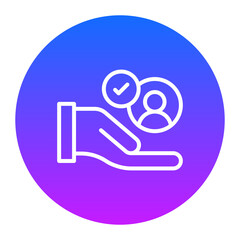 Customer Service Icon of Hotel Services iconset.