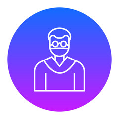 Male Surgeon Icon of Medicine iconset.