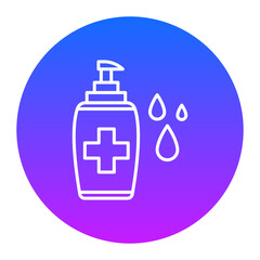 Antiseptic Icon of Medicine iconset.