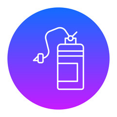 Obraz premium Anesthesia Icon of Medicine iconset.