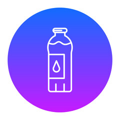 Water Bottle Icon of Morning and Breakfast iconset.