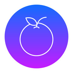 Orange Icon of Morning and Breakfast iconset.