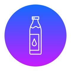 Milk Bottle Icon of Morning and Breakfast iconset.