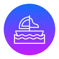 Sailing Icon of Olympics iconset.