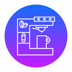 Coffee Maker Icon of Morning and Breakfast iconset.