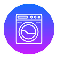 Laundry Machine Icon of House Cleaning iconset.