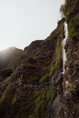 Wasserfall auf der Insel Madeira