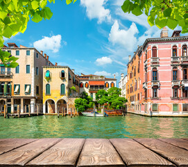 Table and Grand Canal