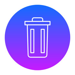 Trash Icon of Pollution iconset.