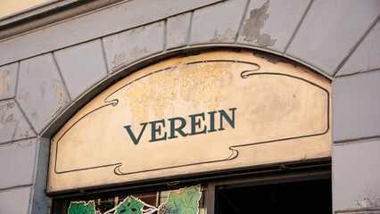 Fototapeta premium Signposts the direct way to Club