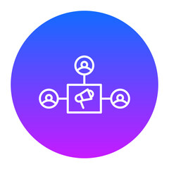 Affiliate Marketing Icon of Digital Marketing iconset.