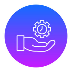 Time Management Icon of Human Resource iconset.