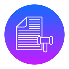 Authority & Accountability Icon of Human Resource iconset.