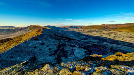 landscape with sky, Mam Tor,