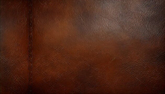 dark brown leather texture background with seamless pattern and high resolution