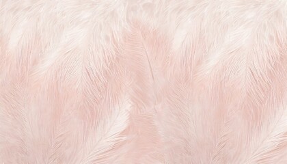 coral pink vintage feather pattern texture background pastel soft fur for baby to sleep