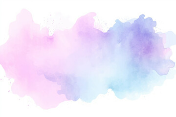 abstract watercolor hand drawn background,  colorful pastel watercolor background. . rainbow watercolor with clouds on white - obrazy, fototapety, plakaty