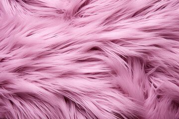Obraz premium A close up of a pink fur suitable for use in backgrounds, fashion design, textiles, and creative projects requiring a soft and luxurious texture.