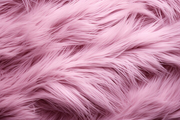 Obraz premium A close up of a pink fur suitable for use in backgrounds, fashion design, textiles, and creative projects requiring a soft and luxurious texture.